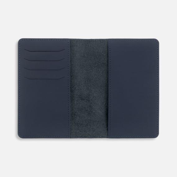 Обложка для паспорта Alaska, синяя