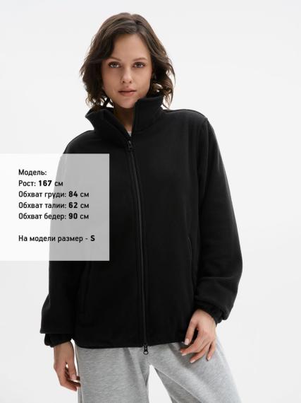 Куртка флисовая унисекс Ben Mac, черная, размер XXL