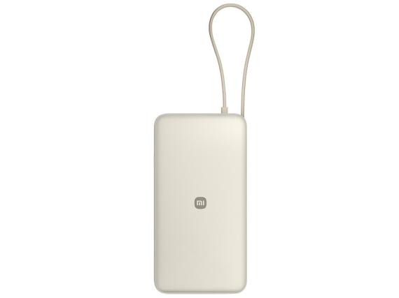 Внешний аккумулятор со встроенным кабелем Xiaomi 67W Power Bank (Integrated Cable), 20000 мАч