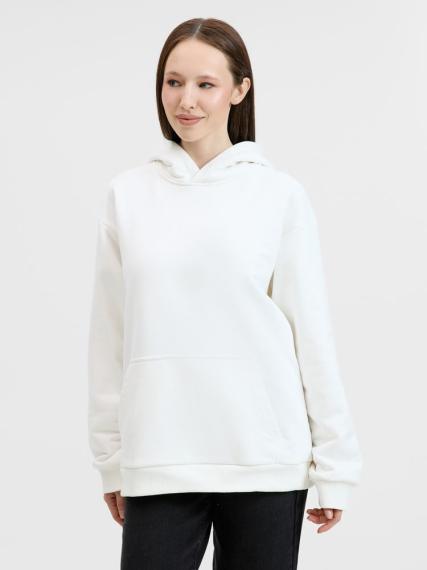 Худи унисекс оверсайз Songo, молочно-белое, размер XL/XXL