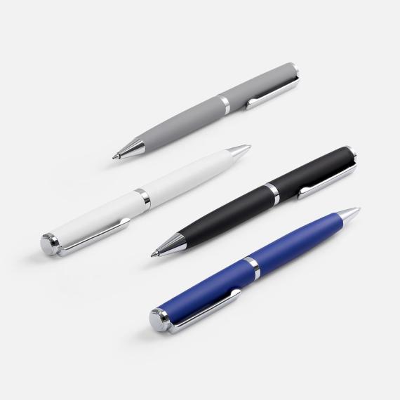 Ручка шариковая Inkish Chrome, серая
